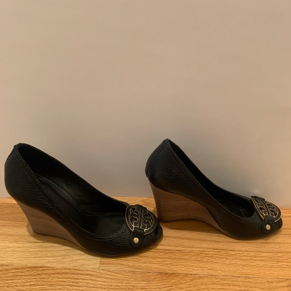 Tory Burch open toe wedges